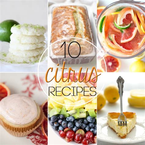 10 Citrus Recipes - Easy Peasy Meals