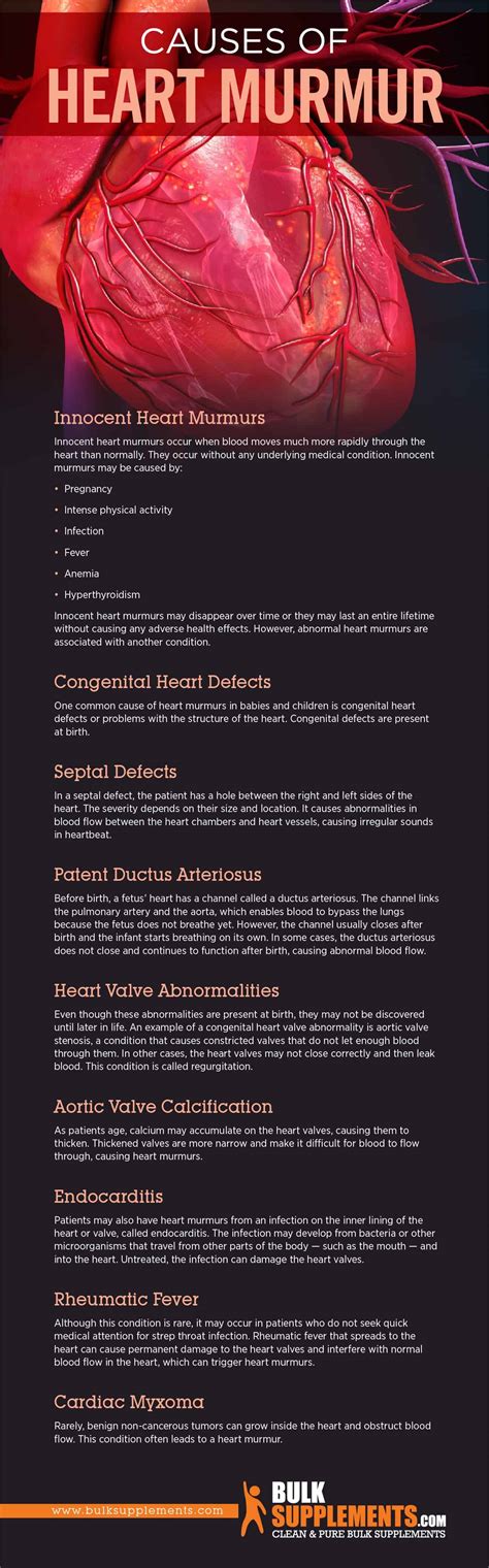 Heart Murmur: Causes, Characteristics & Treatment