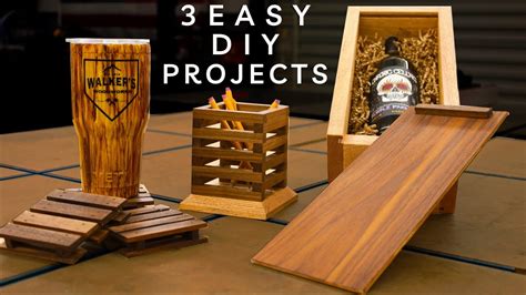 3 Easy To Make Woodworking Projects That Sell | DIY Gifts - YouTube