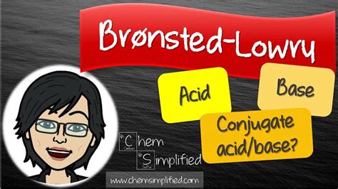 Bronsted-Lowry | Acid and Base | Conjugate acid base pairs - Dr K - YouTube