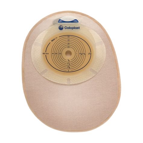 Buy COLOPLAST Ostomy Pouch SenSura One-Piece System 3/8 to 3" Stoma ...