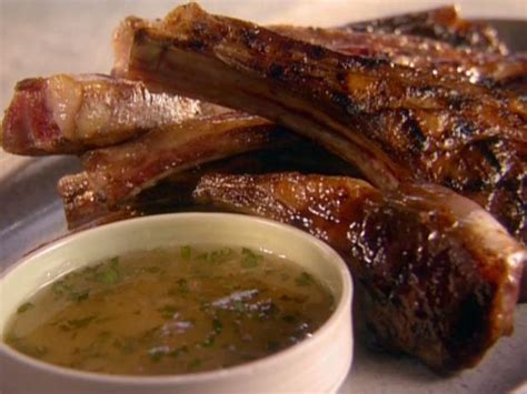 Grilled Lamb with Apple-Mint Jelly Recipe | Sunny Anderson | Food Network