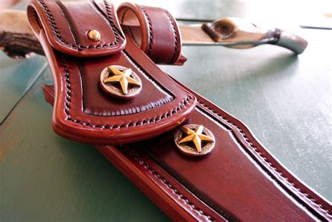 Handmade Custom Leather Knife Sheath by Strong Horse Leather ...