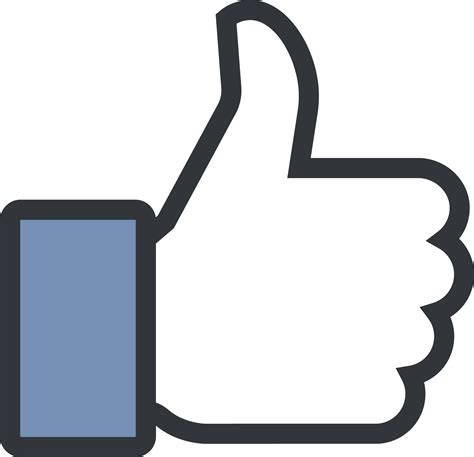 Youtube Thumbs Up Button Png Facebook Emoji Like Png Transparent My ...