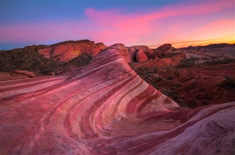 Qual é a geologia do Valley of Fire State Park, Nevada?