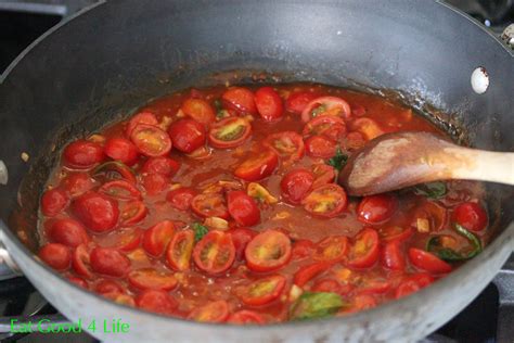 Fire roasted tomato pasta