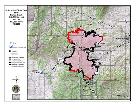 Santa Cruz Forest Fire Map - Map of world