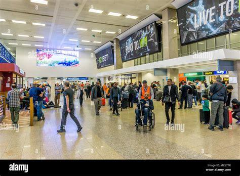 Malta International Airport, arrivals, Malta, Europe Stock Photo - Alamy