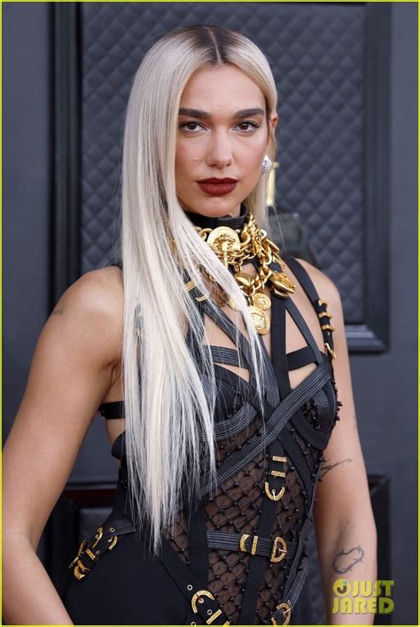 Dua Lipa Is Dripping in Gold Chains at Grammys 2022: Photo 4738591 ...