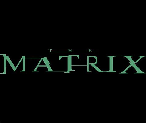 The Matrix | Matrix logo, Matrix, Trinity matrix