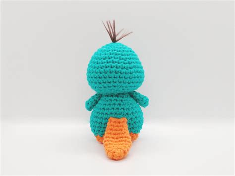 Mini Perry the Platypus Crochet Pattern Amigurumi Pattern - Etsy