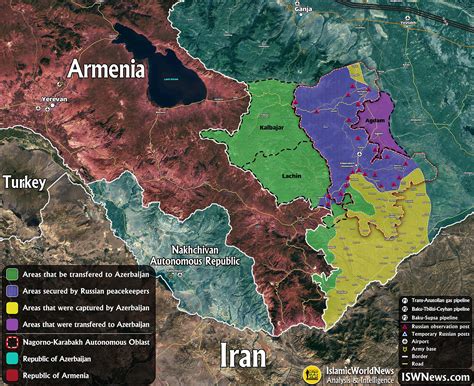 Latest Updates On Karabakh, 24 Nov 2020 (Map Update) - Islamic World News