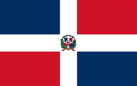 Dominican Republic Flag Printable