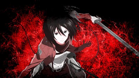 3840x2160 Resolution Mikasa Ackerman 5K 4K Wallpaper - Wallpapers Den