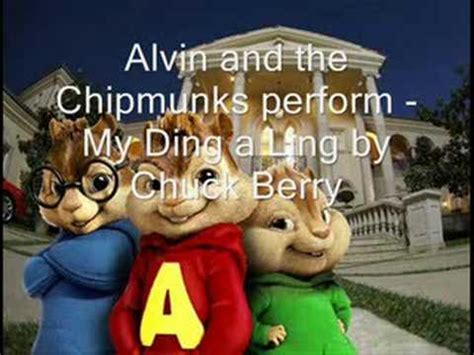 Alvin and the Chipmunks - My Ding A Ling - YouTube