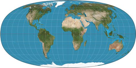 Hobo–Dyer world map projection - intended to present a different ...