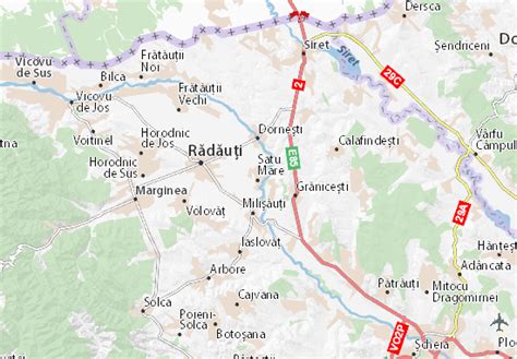 MICHELIN Satu Mare map - ViaMichelin