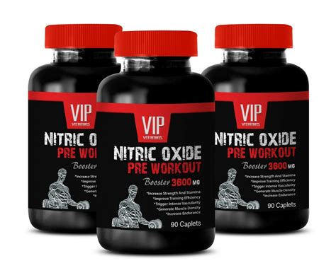 mens pills for ED - NITRIC OXIDE BOOSTER 3600 - endurance and energy 3B ...