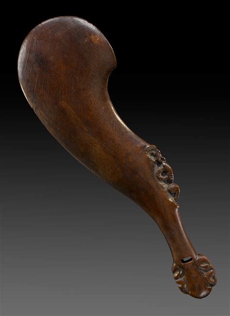 Bonhams : Important and Rare Maori Handclub, New Zealand