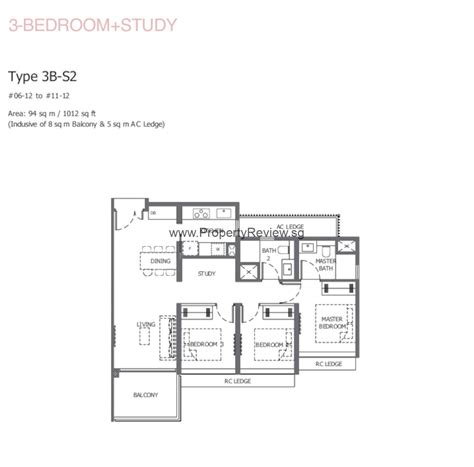 The Hill @ One North Condo Official | Showflat, Floor Plan