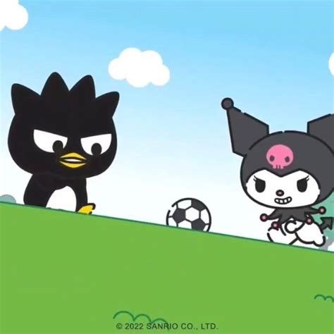 Kuromi and Badtz-Maru 💗 in 2022 | Hello kitty drawing, Hello kitty ...