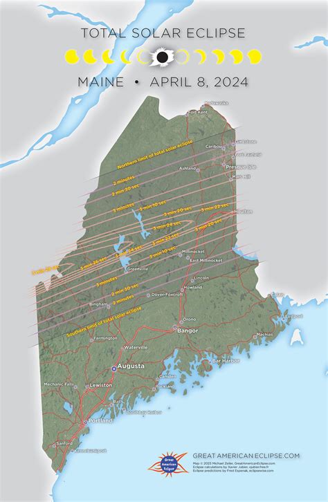 Path Of Solar Eclipse In Maine 2024 - Lilas Carmelle