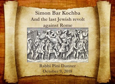 SIMON BAR KOKHBA & THE FINAL JEWISH REVOLT AGAINST ROME (PODCAST ...