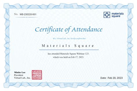 MatSQ Webinars: How to obtain the "Certificate of Attendance ...