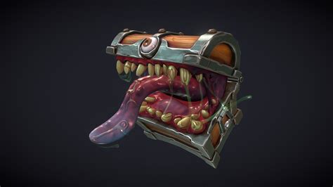 Mimic chest - 3D model by markskovrup [f64f726] - Sketchfab