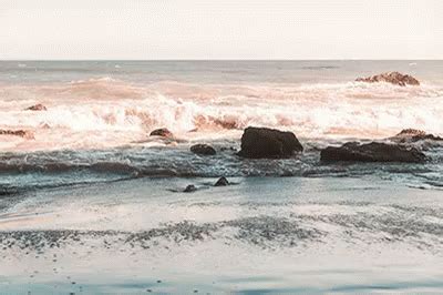 Crashing Waves In Malibu, California GIF - California Malibu ...