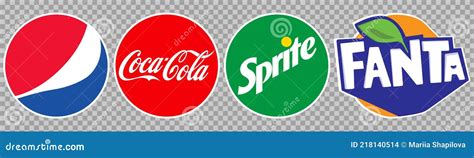 Popular Soft Drinks Logo editorial stock image. Illustration of pepsi ...