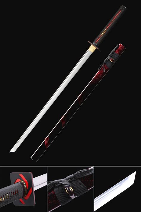 Katana Recta | Espadas Japonesas Chokuto Ninjato Hechas A Mano Con ...