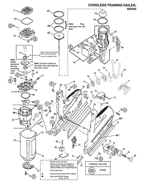 Buy Paslode 900420-(IMCT) Replacement Tool Parts | Paslode 900420-(IMCT ...