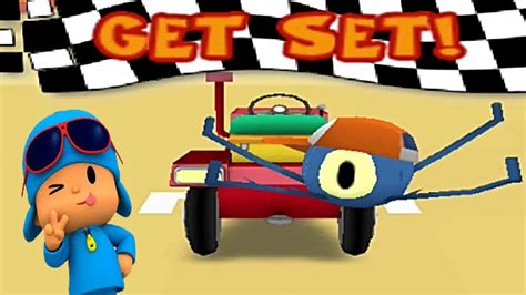 Baby Spider Pocoyo Racing Wii Playthrough - YouTube