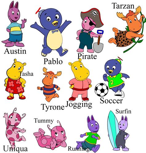 Backyardigans Nombres