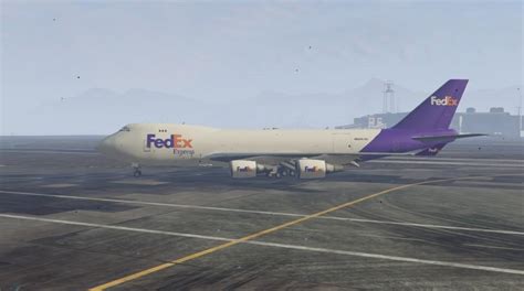 Boeing 747-400F FedEx Livery - GTA5-Mods.com