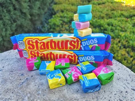 New Starburst Duos Combine Two Flavors Into The Same Piece Of Colorful ...