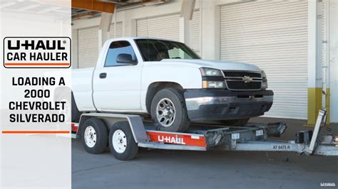 Loading a 2000 Chevrolet Silverado 1500 (Single Cab 6ft Bed) On a U ...