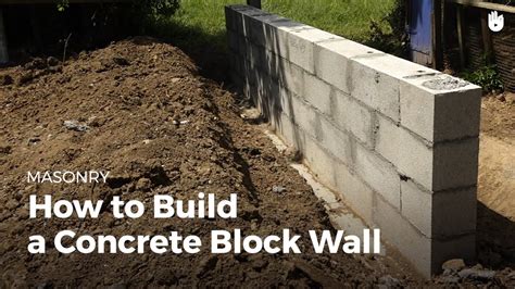 How To Build A Cement Wall - Aimsnow7