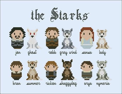 direwolf names game of thrones