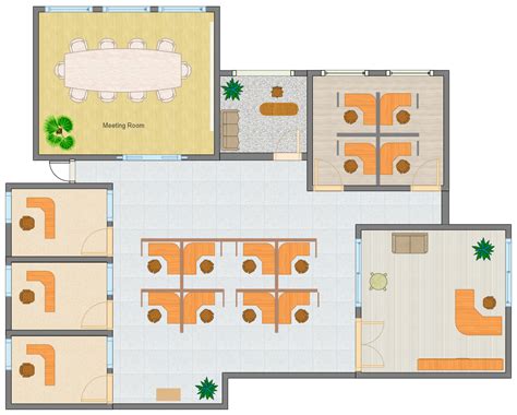 Office Layout | Types and Design Ideas - Edraw