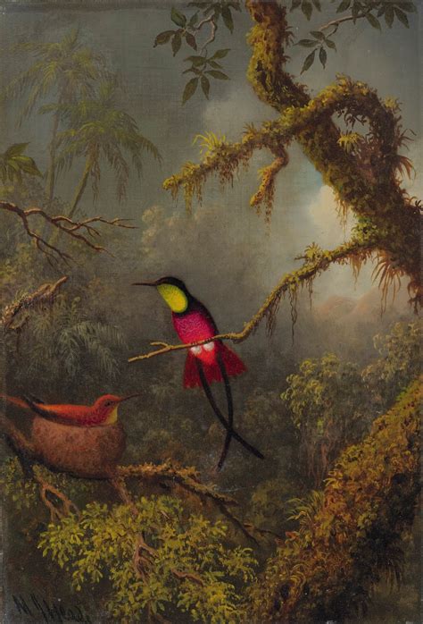 TROPICALIZER: Martin Johnson Heade // Orchids and Hummingbirds