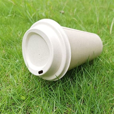 Hot Coffee Lids,Biodegradable Compostable Coffee Paper Cup Sippy Lids