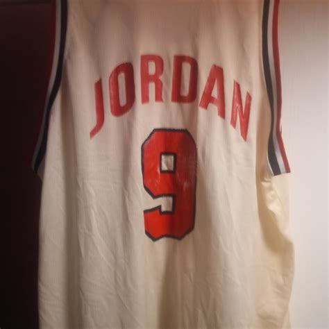 Michael Jordan Number 9 Basketball Jersey - Gem