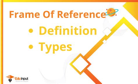 What is a Frame of Reference?-Definition, And Types