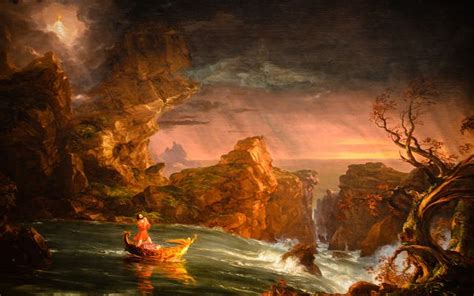 Thomas Cole - The Voyage of Life: Manhood at National Gallery of Art ...