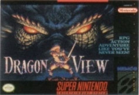 Dragon View Super Nintendo SNES Game For Sale | DKOldies