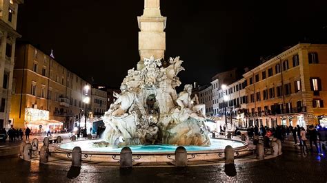 Piazza Navona by Night - Discovering Beauty Art Gallery