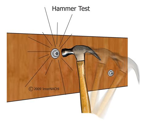 Hammer Test - Inspection Gallery - InterNACHI®