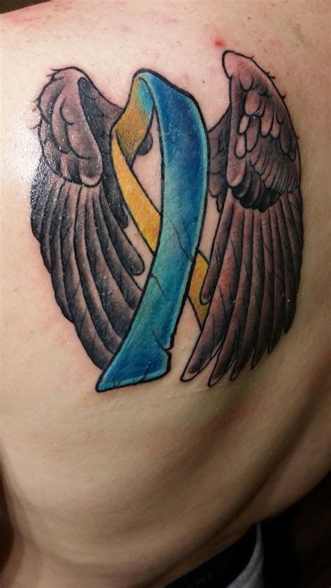 Down syndrome ribbon tattoo | Down syndrome tattoo, Awareness ribbons ...